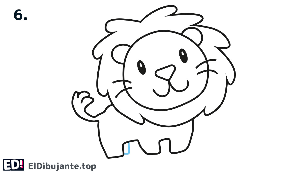 ✍ ¿Cómo dibujar un león fácil? | MEJORES DIBUJOS【2021】